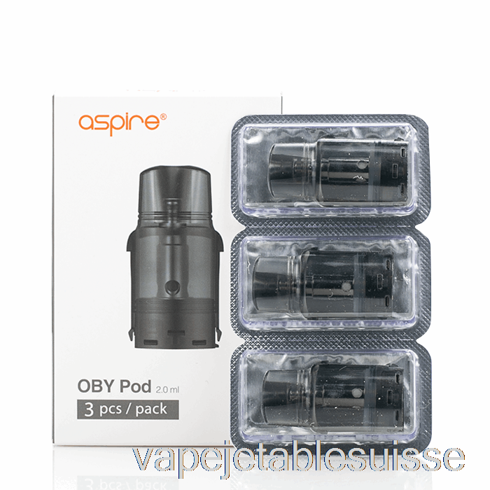 Vape Suisse Aspire Oby Gousses De Remplacement 2ml Gousses Oby